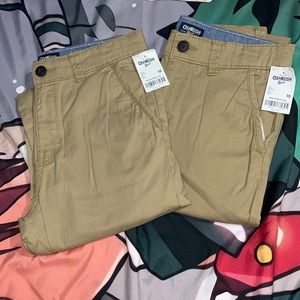 (2) NWT OshKosh B’gosh Boys Uniform Pants Size: 10